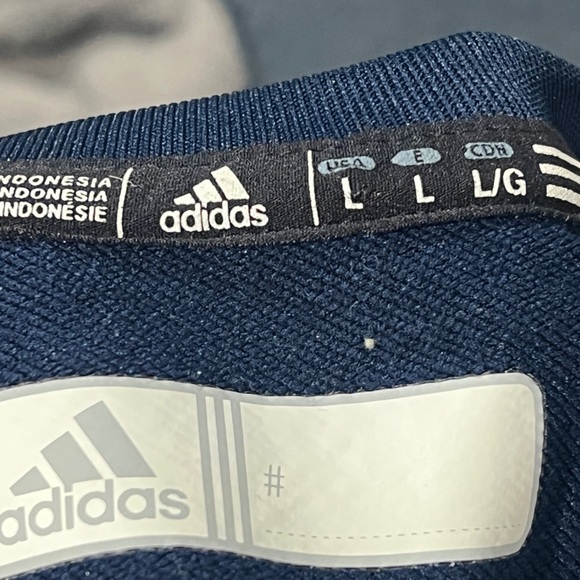 Michigan Wolverines NCAA Collegiate Adidas Climalite Athletic Long Sleeve Shirt - Picture 4 of 4